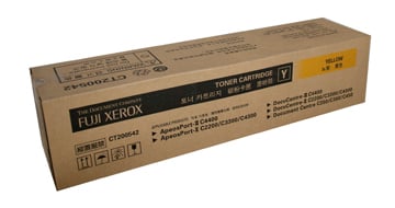 1 X Genuine Fuji Xerox Docucentre C250 C360 C450 Yellow Toner Cartridge Ct200542 -