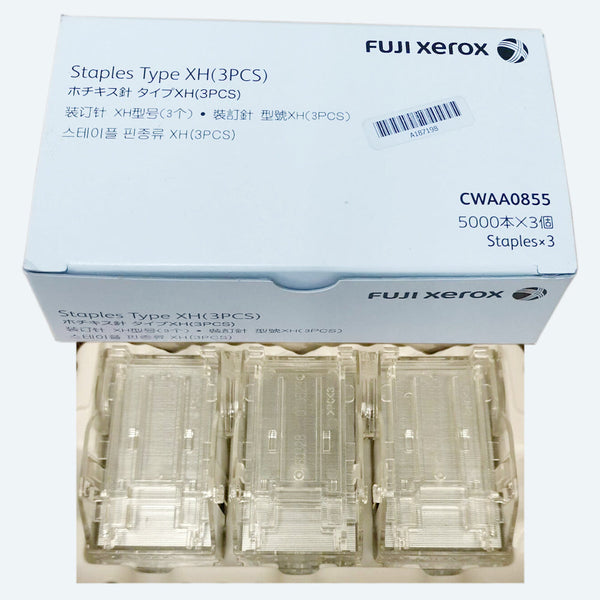 *Clear!* Fuji Xerox Staple Cartridge Types Xh 65 Sheets 3Xpcs (1500) For Dp5105D [Cwaa0855] - Toner