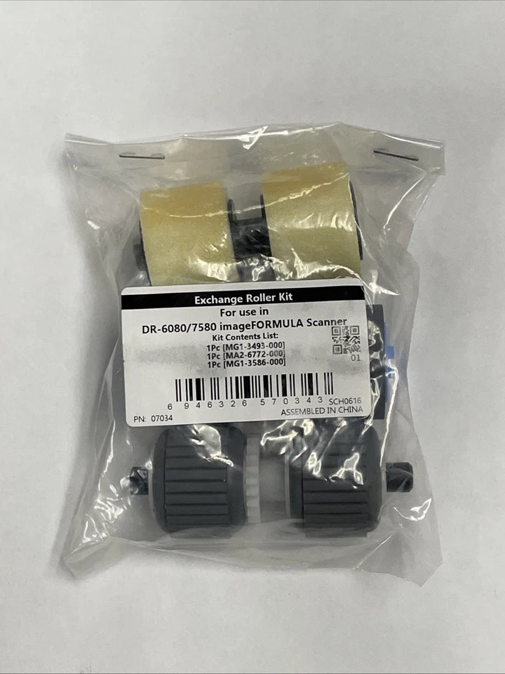 Pickup Exchange Roller Kit 8927A004AA for Canon DR6080 DR7580 DR9080C [DR6080ER]