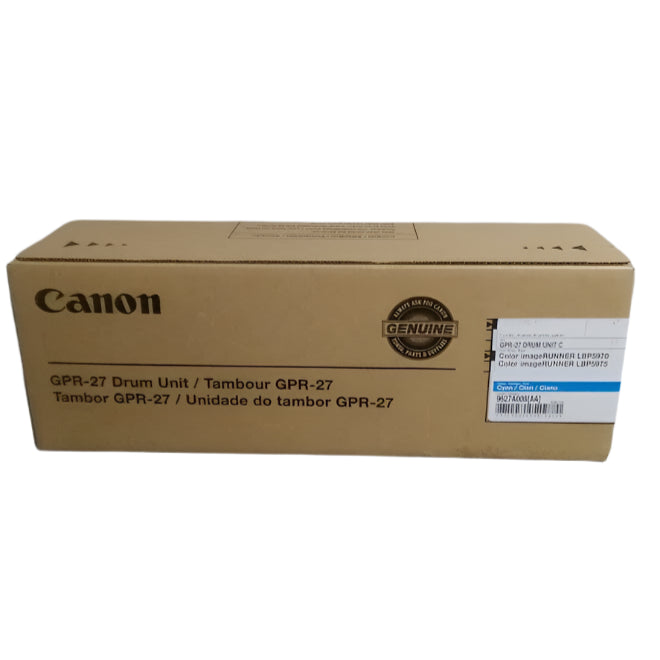 Genuine Canon GPR27 Cyan Drum Unit for imageRUNNER LBP5970 LBP5975 [9627A008]