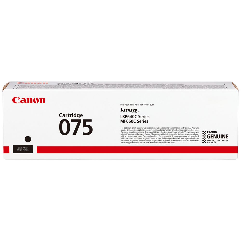 Genuine Canon CART075 Black Toner Cartridge for MF667CDW [6365C003] 1.4K