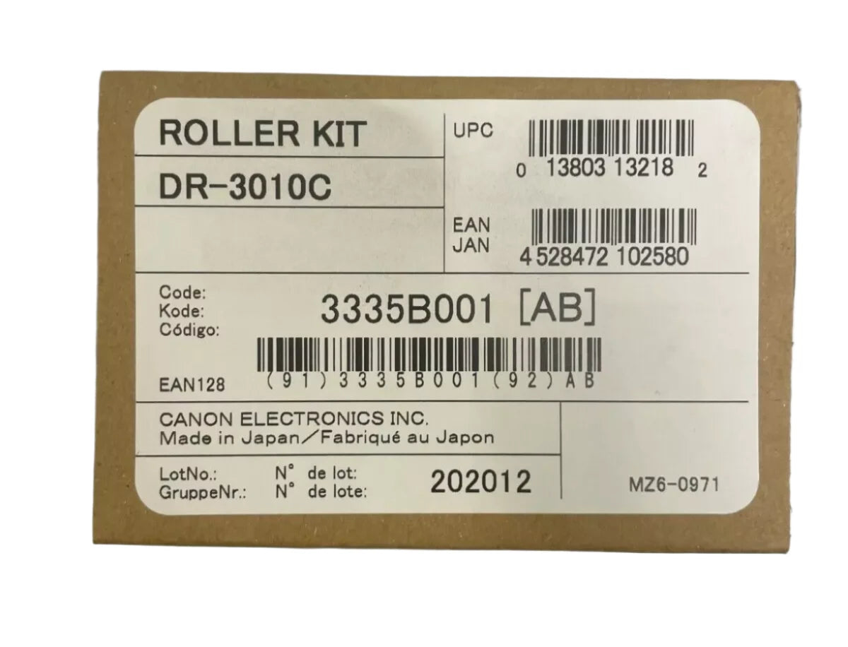 Genuine Canon Exchange Roller Kit for DR3010C Scanner 3335B001 DR3010CERKIT  [6759B001]
