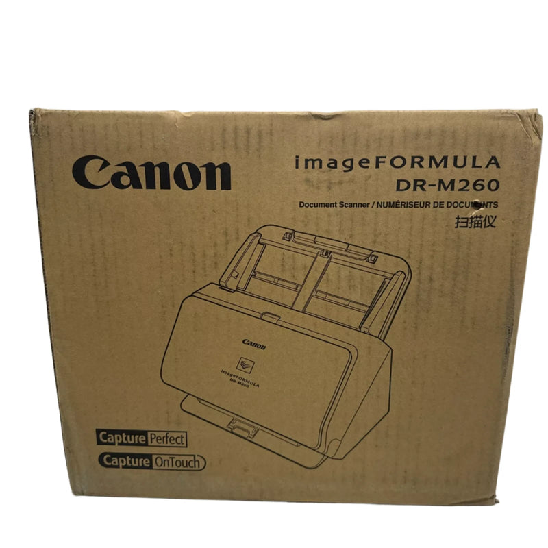 Canon DR-M260 High Speed A4 Duplex Color Sheetfed Document Scanner 60PPM 80x ADF