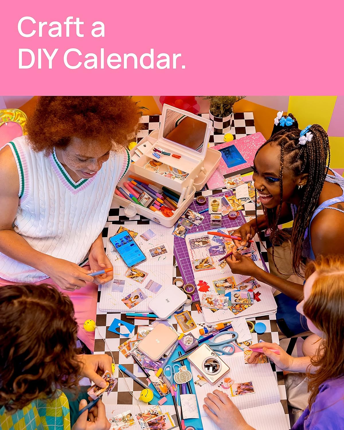 Canon Ivy 2 Mini Portable Photo Printer iOS & Android Devices [PINK] 5452C017