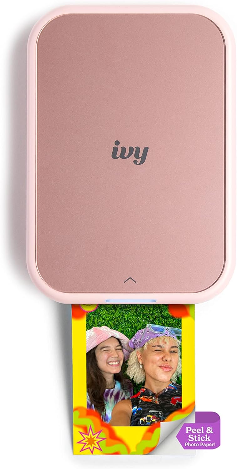 Canon Ivy 2 Mini Portable Photo Printer iOS & Android Devices [PINK] 5452C017
