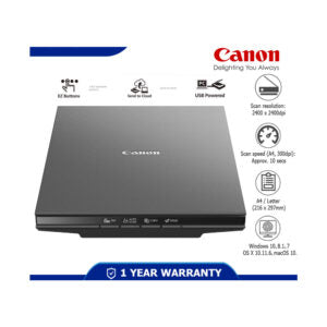 *Special!* Canon CanoScan LIDE300 A4 Flatbed USB-C Colour Document Scanner 2400x2400dpi