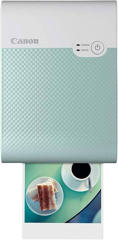 CANON SELPHY Square QX10 Mint Green Compact Photo Printer Wi-FiDIRECT [QX10GR]