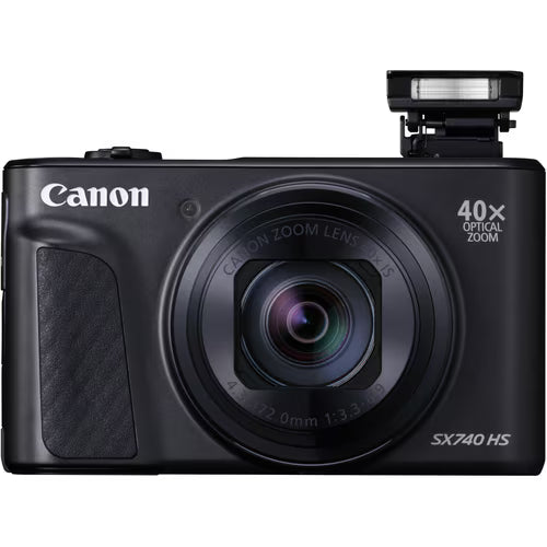New Canon PowerShot SX740HS Compact Digital Camera 40x Zoom BLACK+Wty