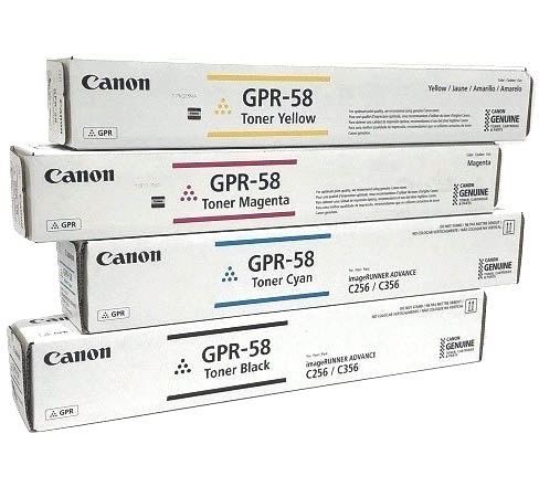 *SALE!* 4x Pack Genuine Canon TG-76 C/M/Y/K Toner Cartridge Set NPG76 GPR58