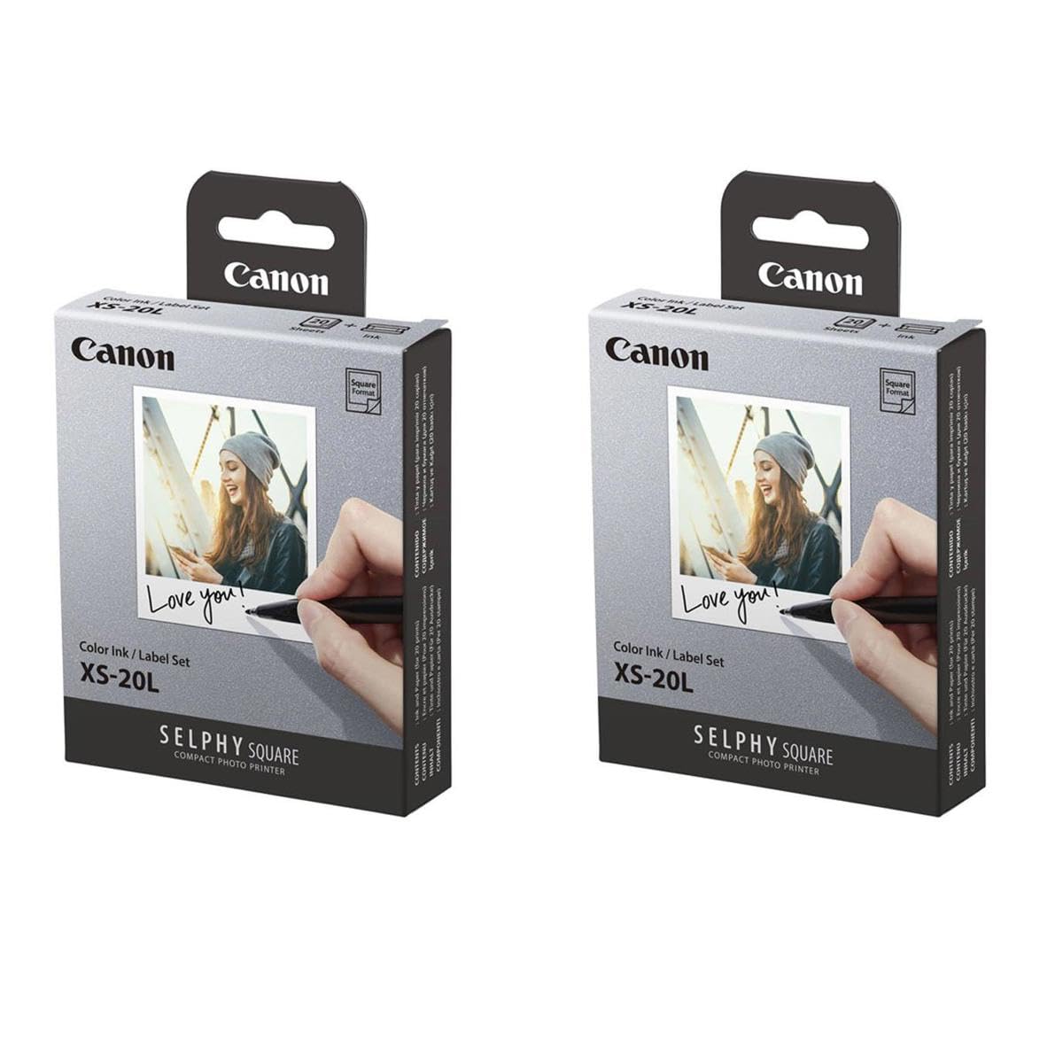 Genuine Canon XS Selphy Square Paper [XS-20L] - 20 Sheets - OzToner.au