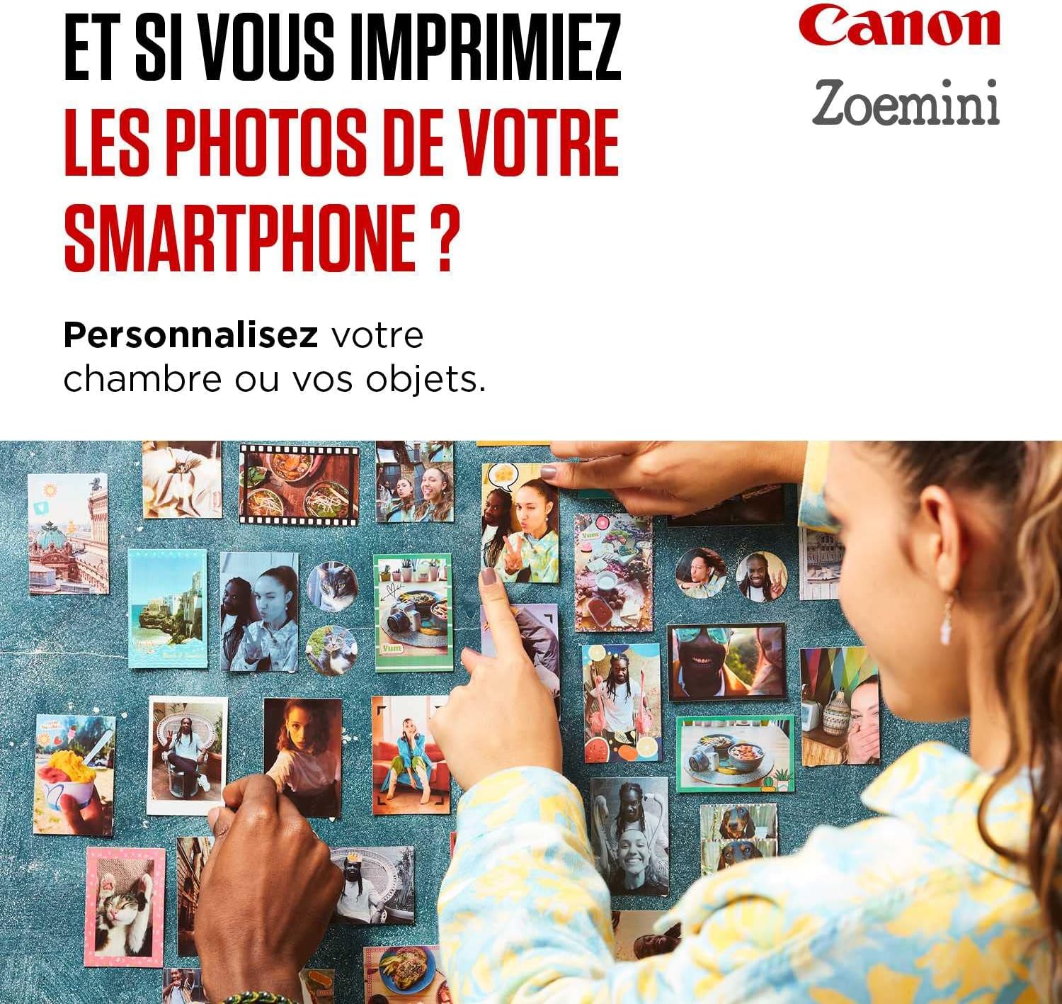 Canon Zoemini 2 Mini Wireless Photo Printer - Mobile, Portable, Pocket 5452C003[Rose Gold]