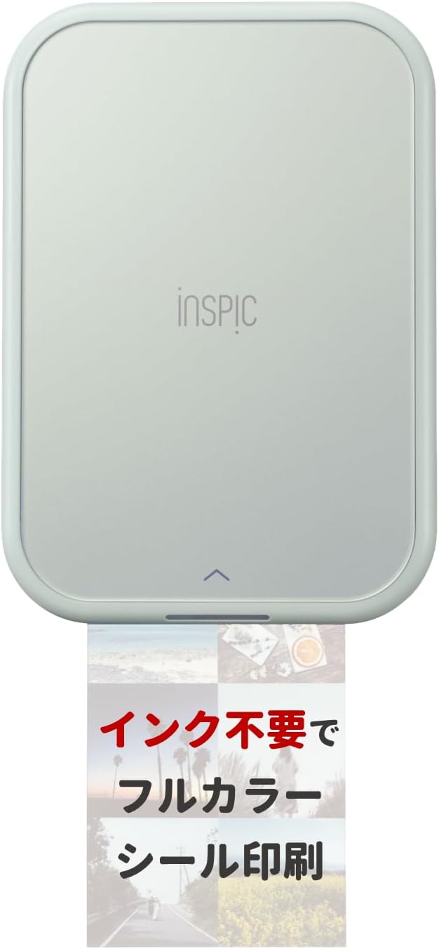 Canon iNSPiC Mini Portable Compact Photo Printer for Smartphones Photographs Blue [PV-223-BL]