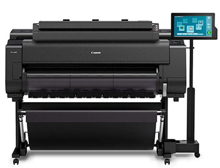 Canon Imageprograf Pro-4100S 44 Mfp Large Format Graphic Arts Production Multifunction Printer