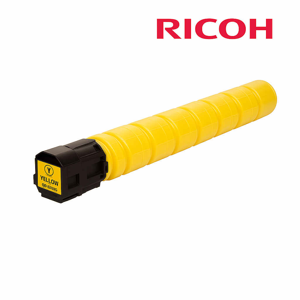 Genuine Lanier Yellow Toner Cartridge for MP-C2503 / MP-C2003 / MP-C2504 / MP-C2503HS – 9.5K (841940)