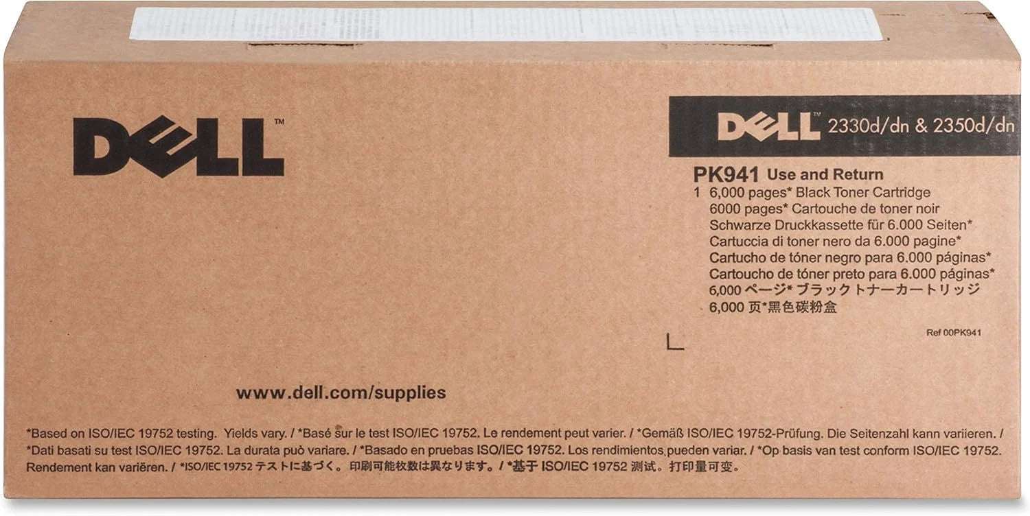 Genuine Dell PK941 Black High Yield Toner Cartridge for 2330D 2330DN 2350D 2350DN [592-10492]