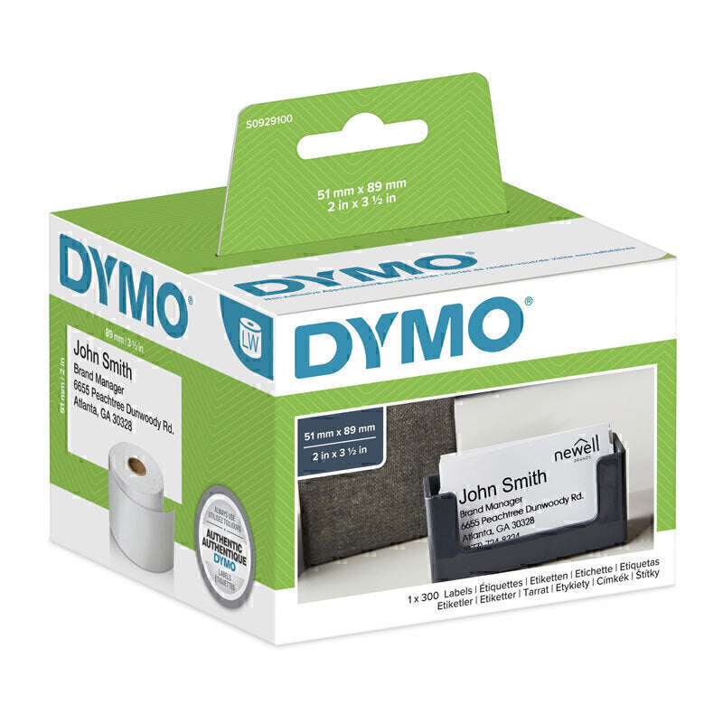 Dymo LW 51mm x 89mm White S0929100