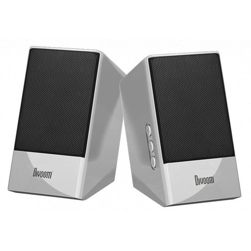 Divoom Iris-05 USB powered Portable Laptop Speakers White 12W PMPO