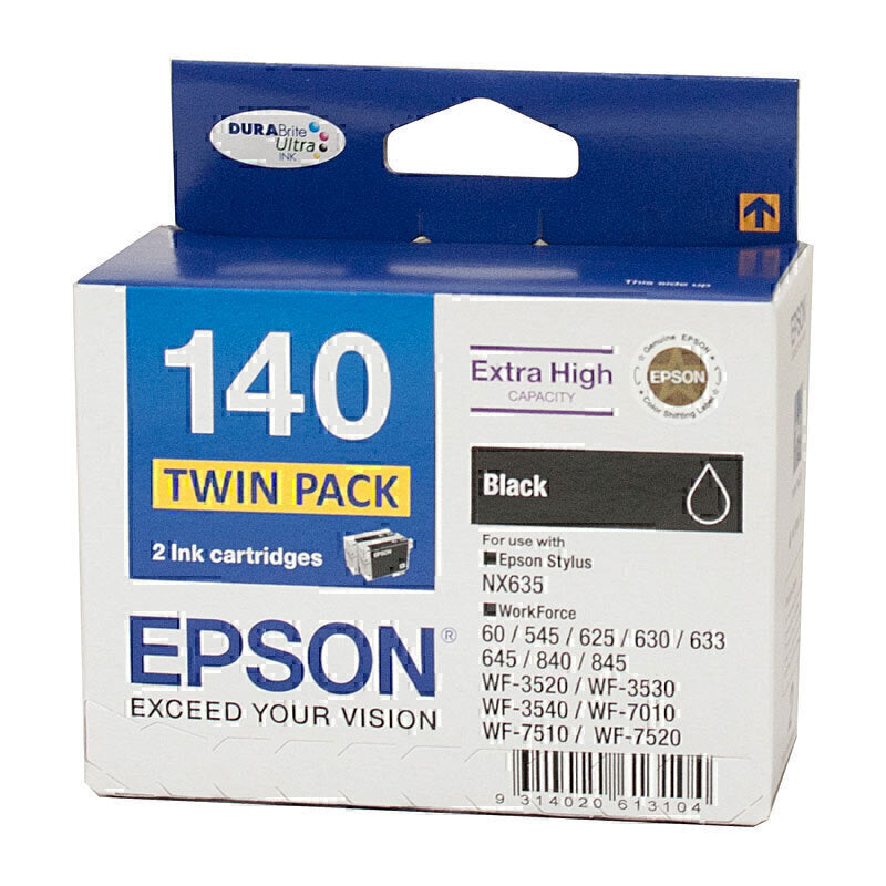 Epson 140 Black Twin Pack C13T140194