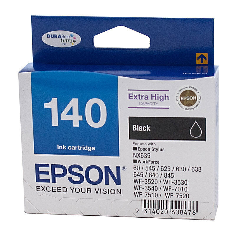 Epson 140 Black Ink Cart C13T140192