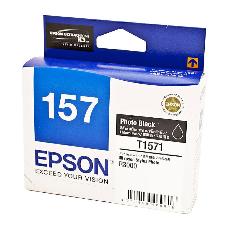 Epson 1571 Photo Blk Ink Cart C13T157190