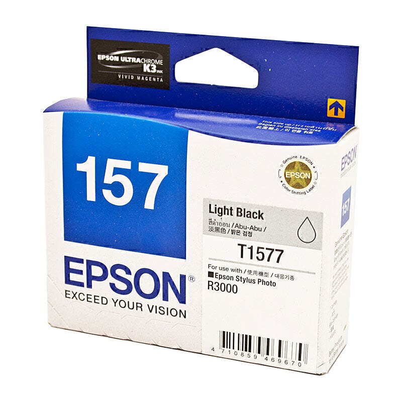 Epson 1577 Light Blk Ink Cart C13T157790