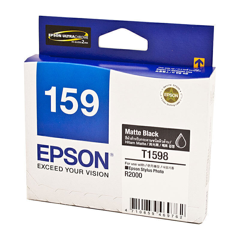 Epson 1598 Matte Blk Ink Cart C13T159890