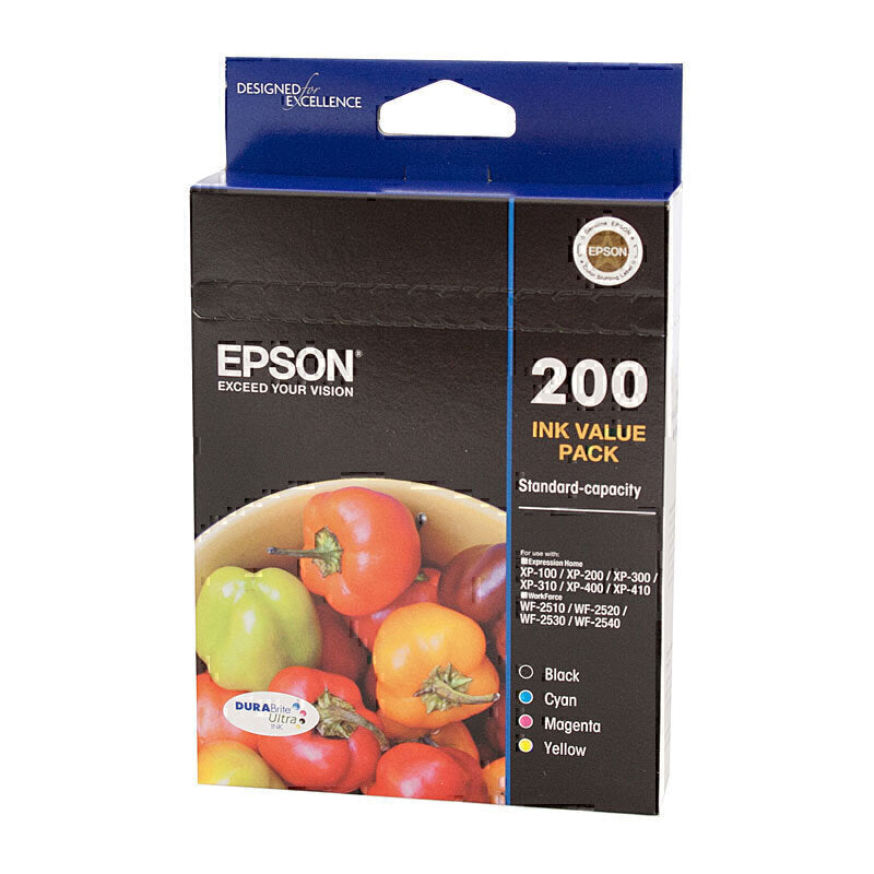 Epson 200 4 Ink Value Pack C13T200692