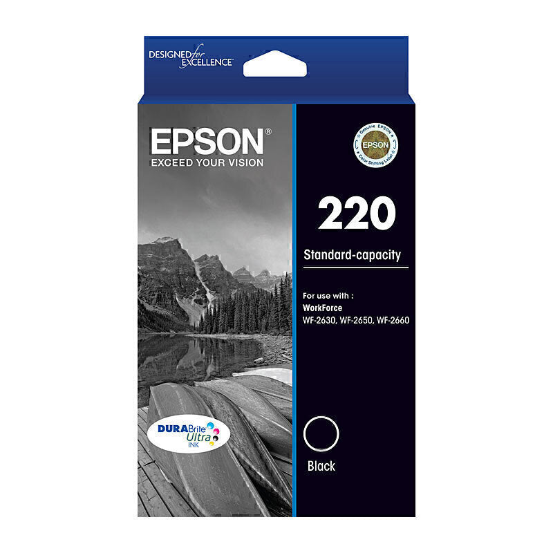 Epson 220 Black Ink Cart C13T293192