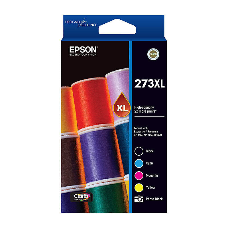 Epson 273XL 5 Ink Value Pack C13T275792