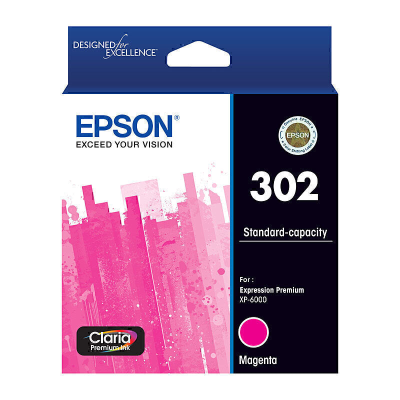 Epson 302 Magenta Ink Cart C13T01W392