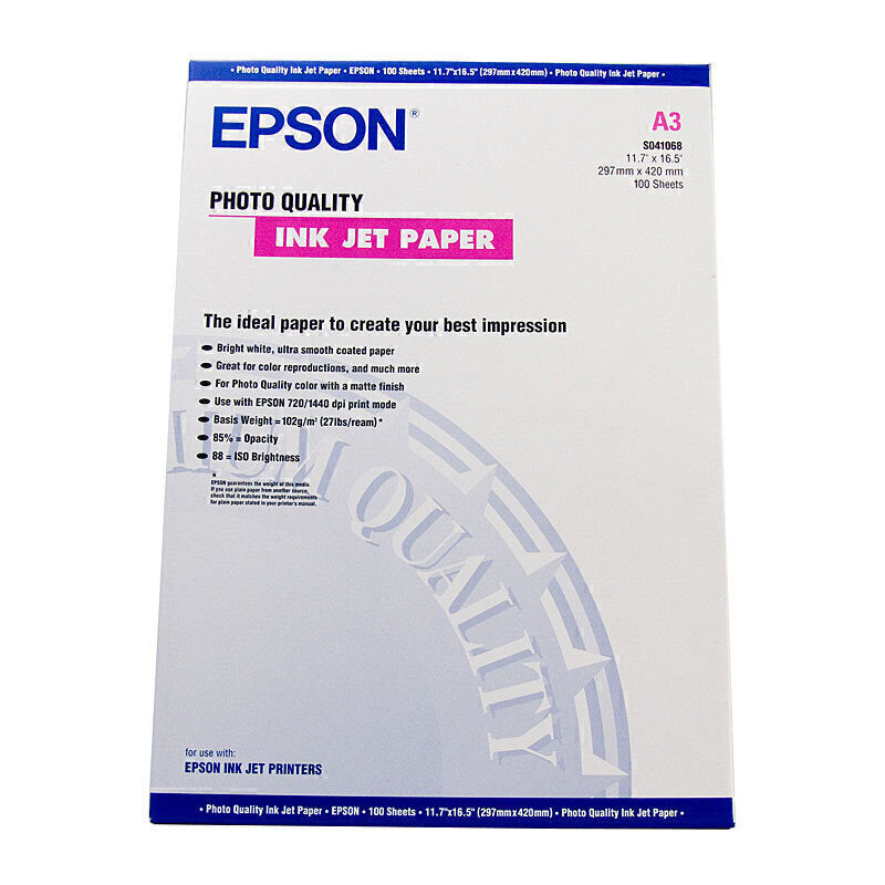 Epson S041068 Photo Paper A3 C13S041068