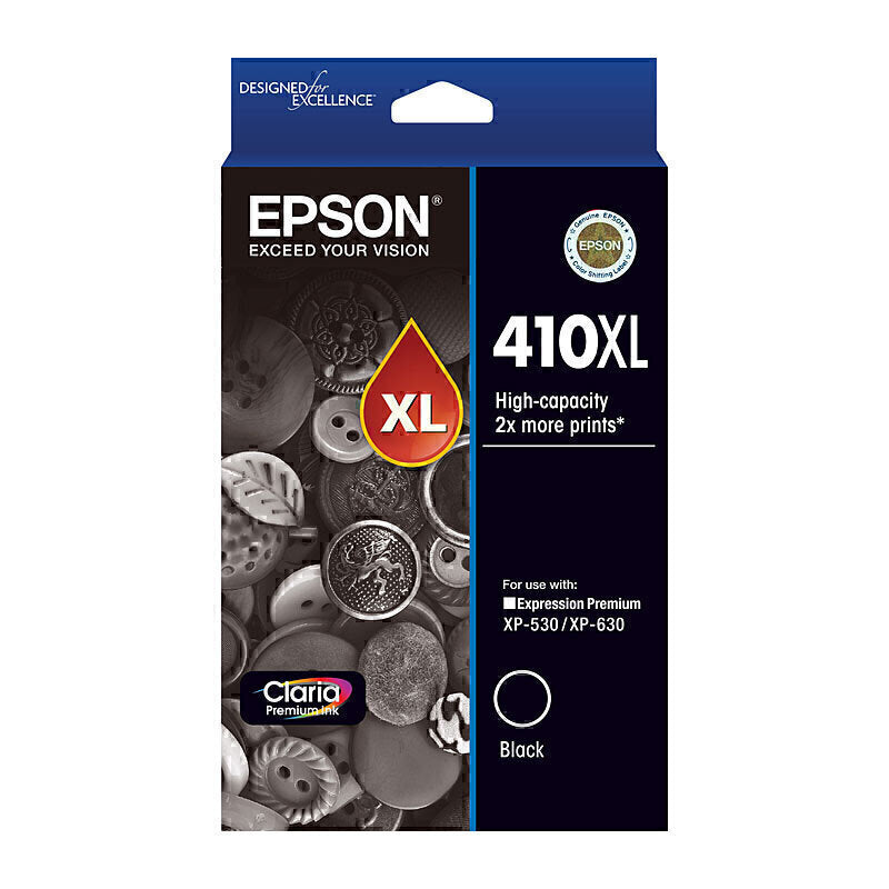 Epson 410XL Black Ink Cart C13T339192