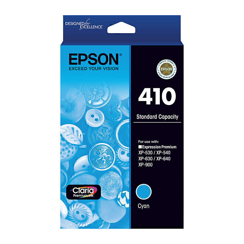 Epson 410 Cyan Ink Cart C13T338292