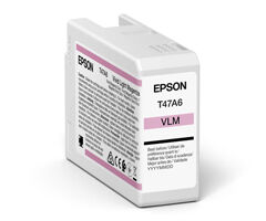 Genuine Epson T47A6 Light Magenta Ink Cartridge for ScureColor P906 A2 Printer 50ml [C13T47A60N]
