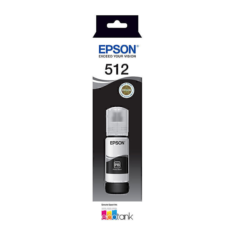 Epson T512 PBk EcoTank Bottle C13T00H192