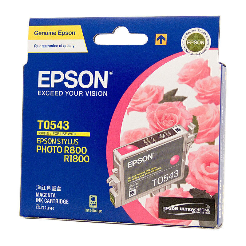 Epson T0543 Magenta Ink Cart C13T054390