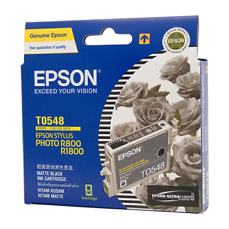 Epson T0548 Matte Blk Ink Cart C13T054890