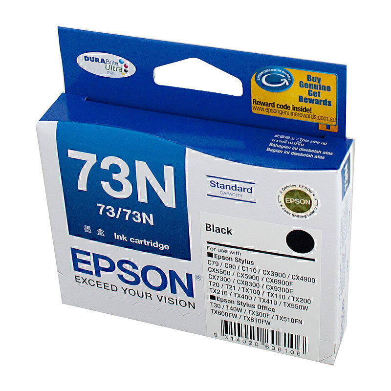 Epson 73N Black Ink Cart C13T105192