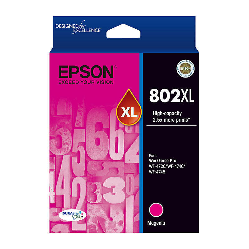 Epson 802XL Magenta Ink Cart C13T356392