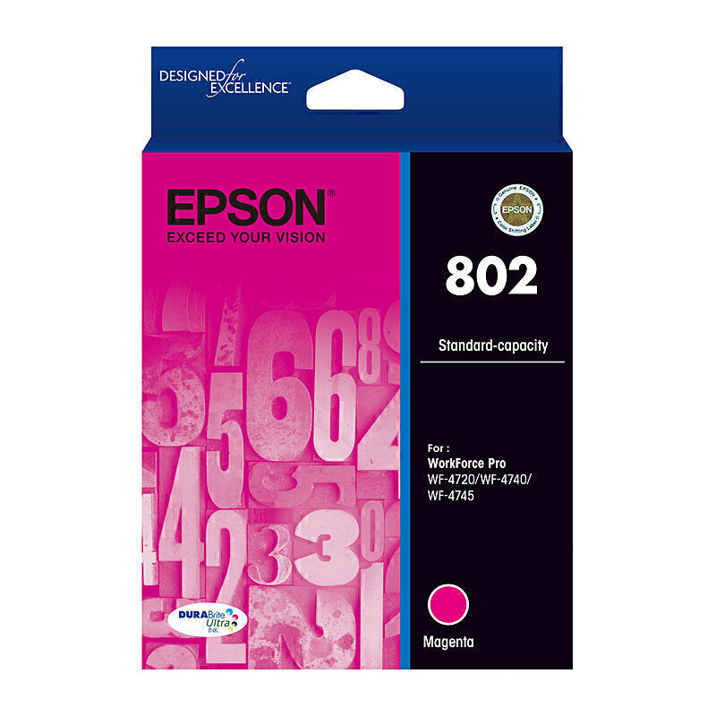 Epson 802 Magenta Ink Cart C13T355392