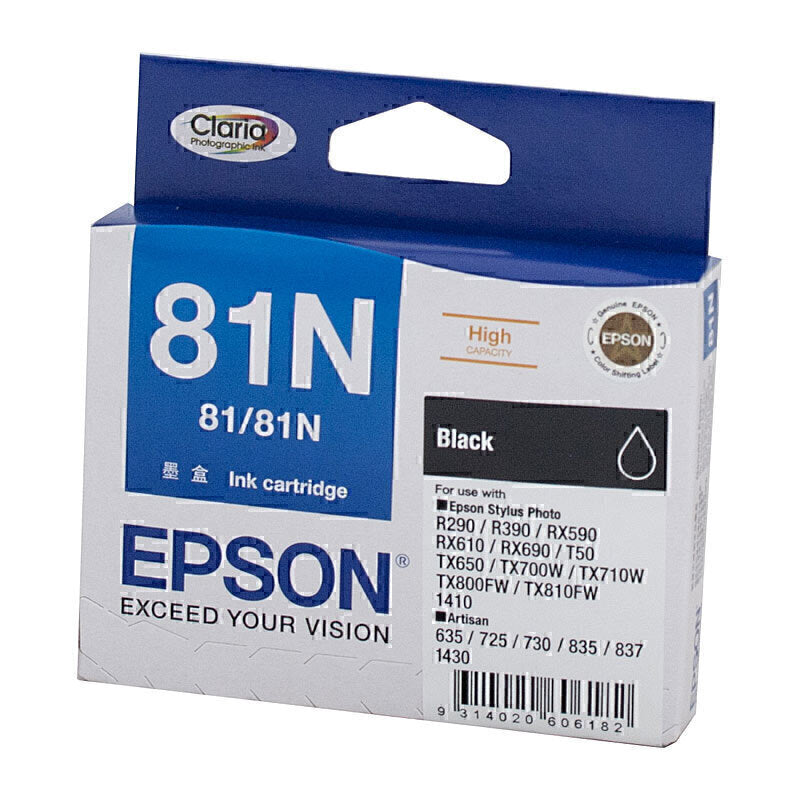 Epson 81N HY Black Ink Cart C13T111192