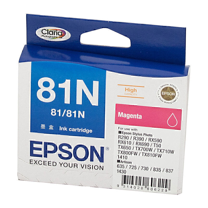 Epson 81N HY Magenta Ink Cart C13T111392