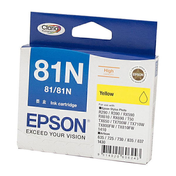 Epson 81N HY Yellow Ink Cart C13T111492