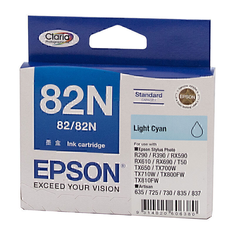 Epson 82N Light Cyan Ink Cart C13T112592