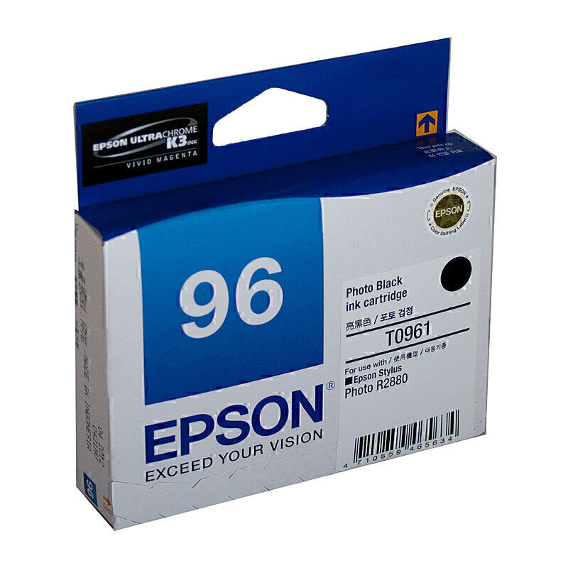 Epson T0961 Photo Blk Ink Cart C13T096190