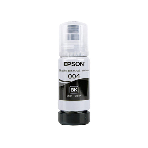 Genuine Epson 004 Black Ecotank Ink Bottle For L1110 L1118 L3100 L3101 L3110 L3150 L5190 Cartridge -