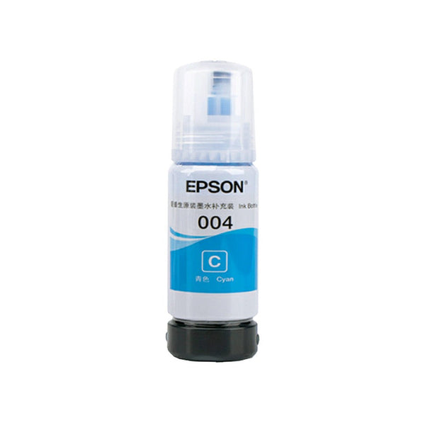 Genuine Epson 004 Cyan Ecotank Ink Bottle For L1110 L1118 L3100 L3101 L3110 L3150 L5190 Cartridge -