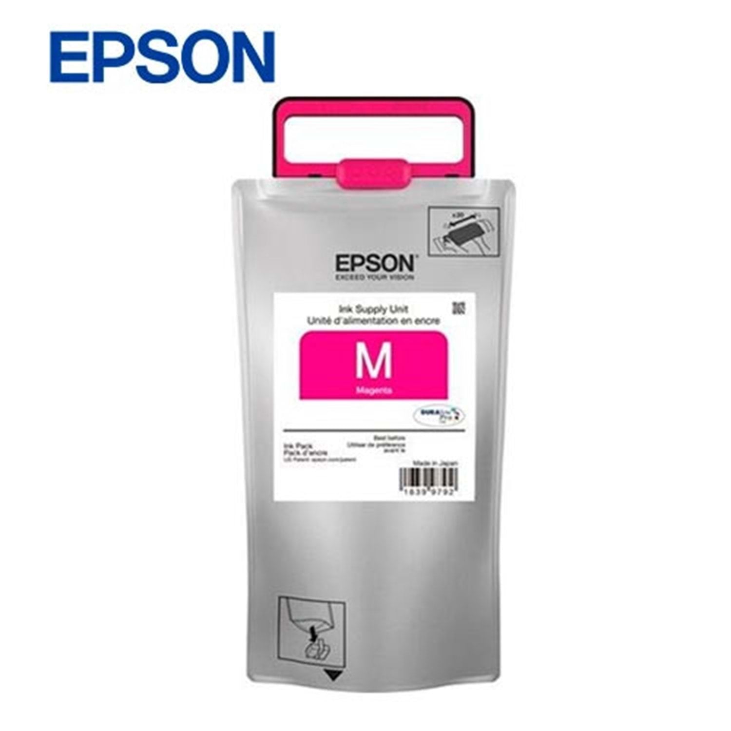 Genuine Epson T973 Magenta Ink Cartridge for WF-C869R (22K) [C13T973300]