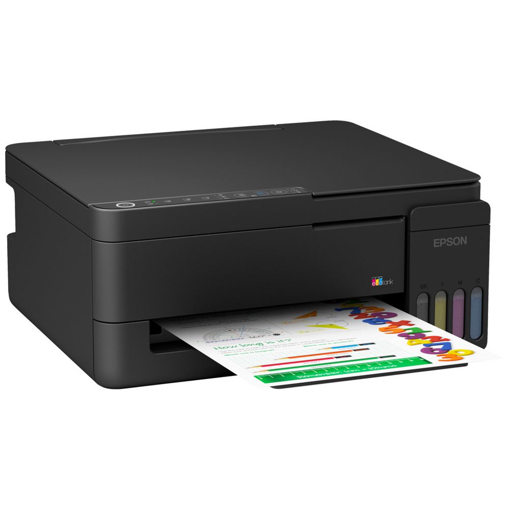 Epson EcoTank ET-2911 A4 Inkjet Multifunction Wireless Printer BLACK [ C11CL62502]