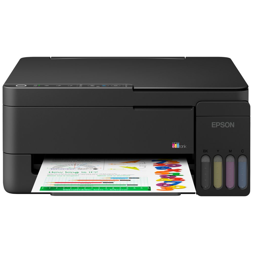 Epson EcoTank ET-2911 A4 Inkjet Multifunction Wireless Printer BLACK [ C11CL62502]